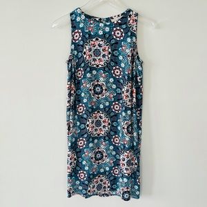 Ann Taylor Loft Sleeveless Tank Dress Blue XS